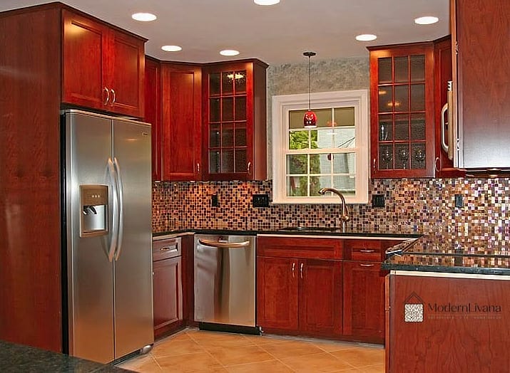 Glass Tile in Soft Green