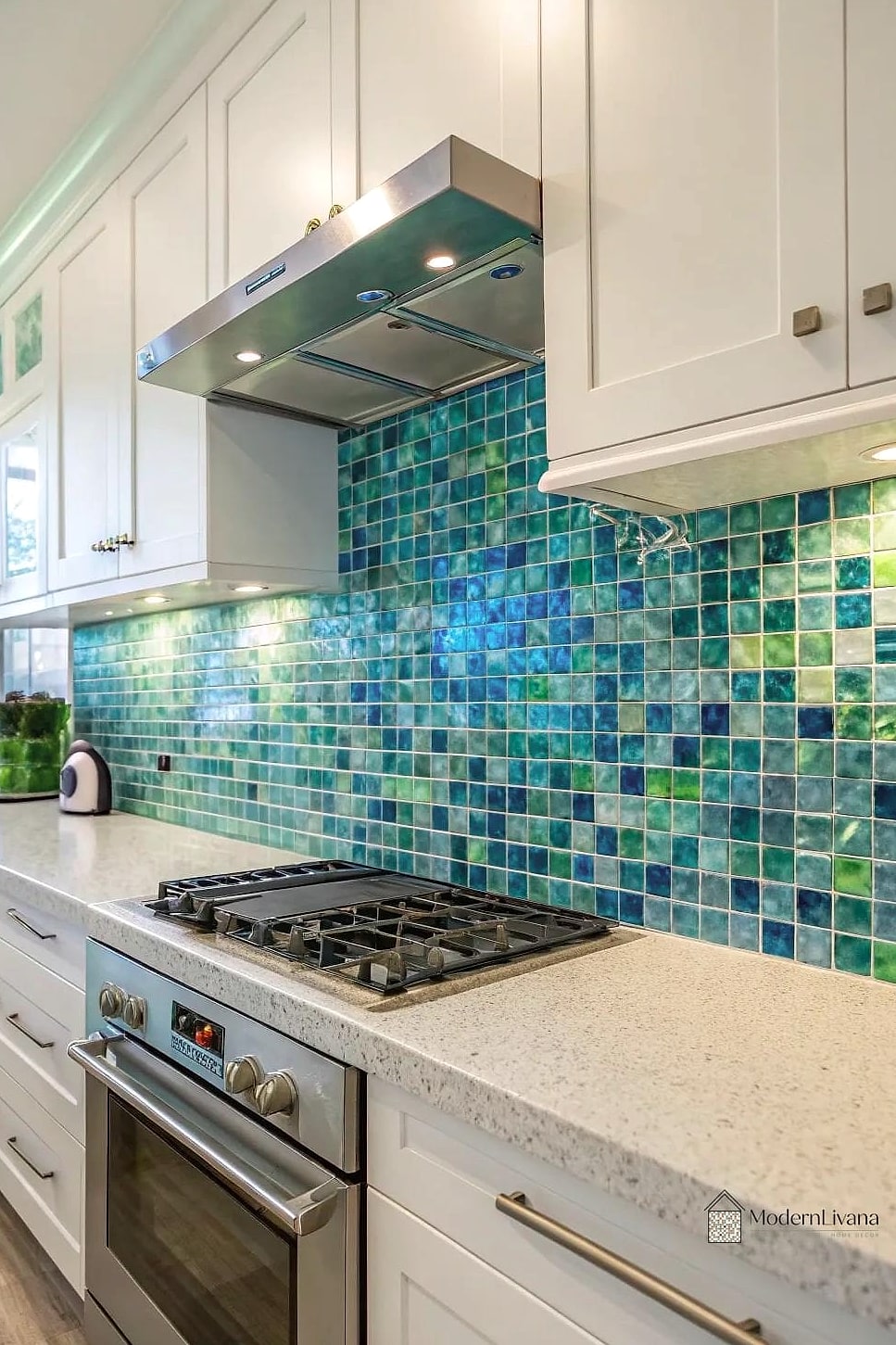 Glass Tile Backsplash
