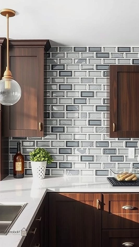 Glossy Glass Subway Tile