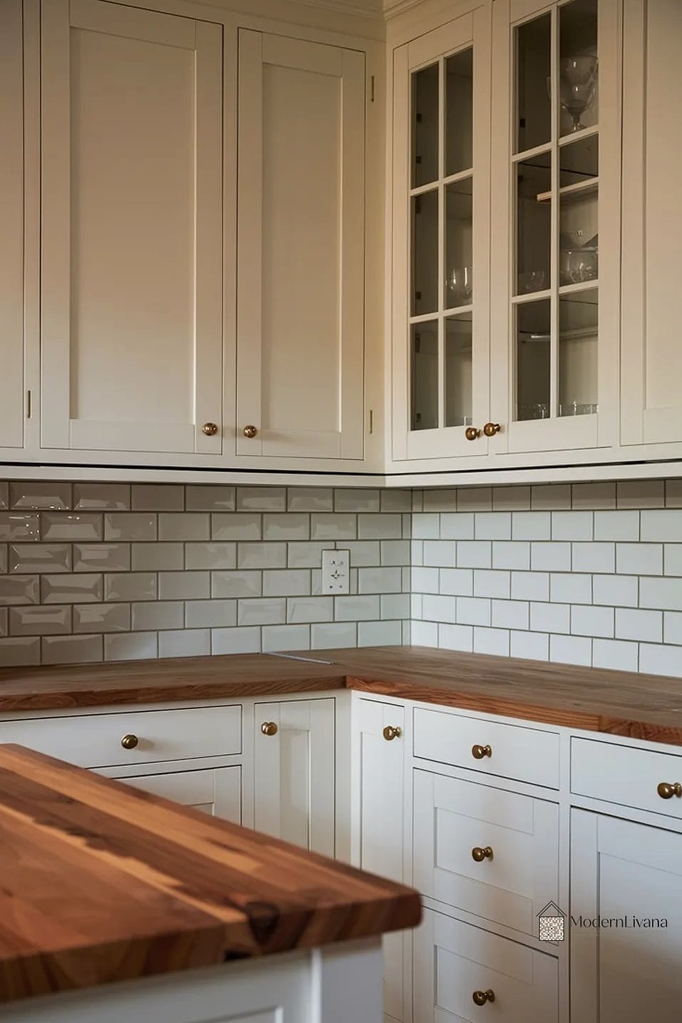 Glossy Subway Tile for Extra Light