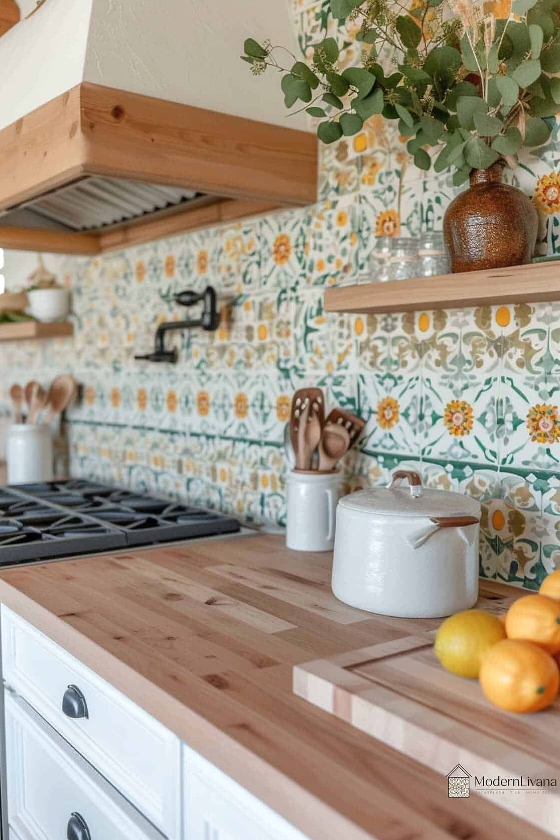 Handmade Ceramic Tile with Texture