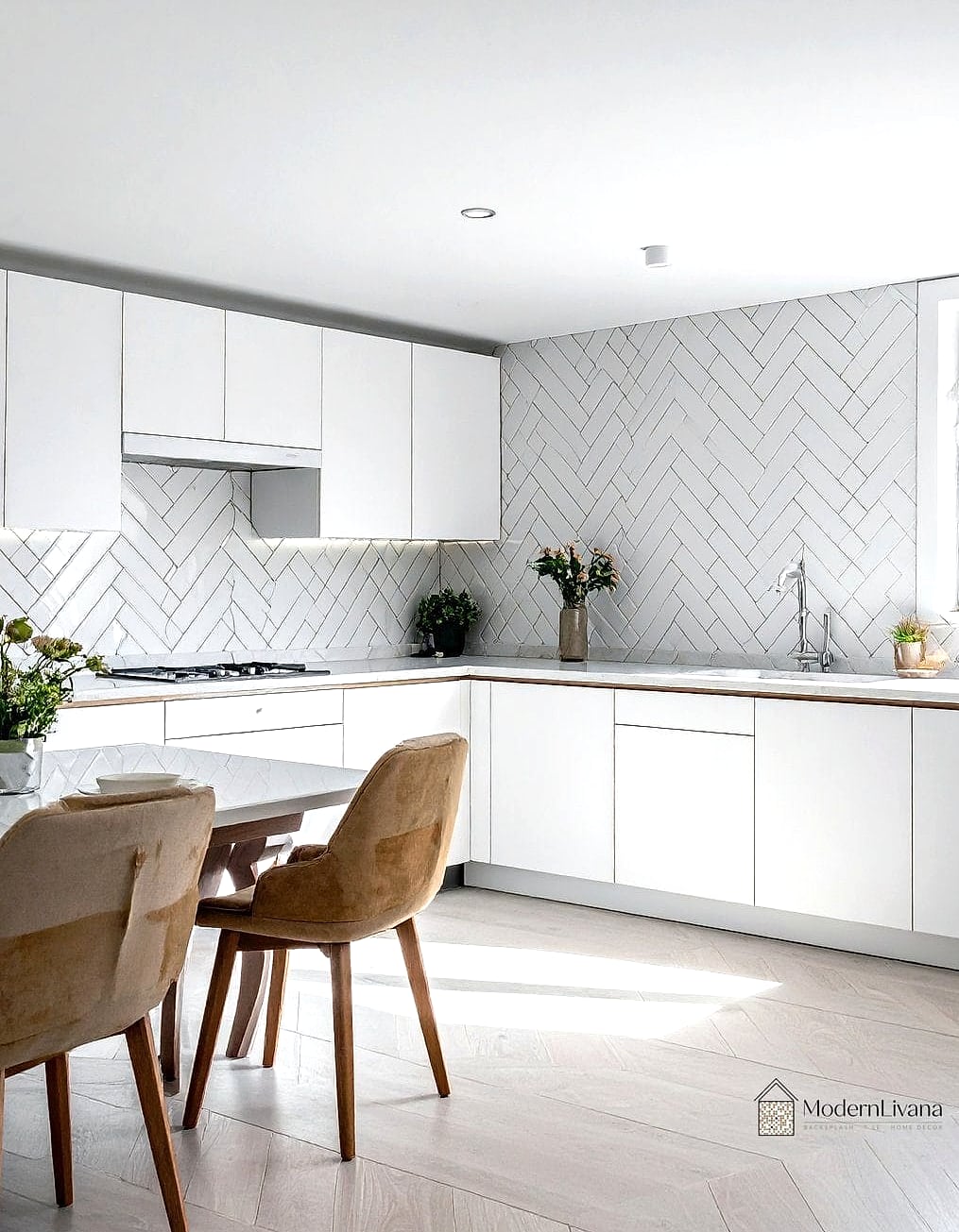 Herringbone Tile Floors