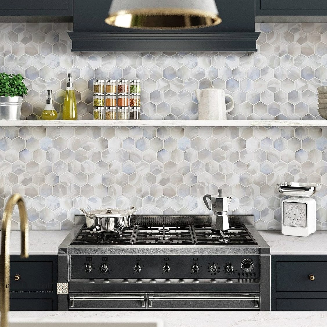 Hexagon Mosaic Tile