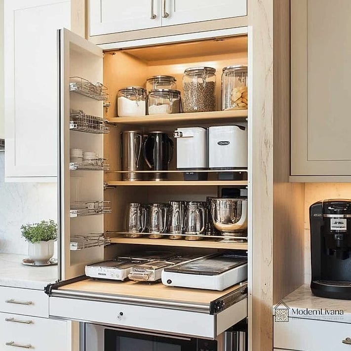 A Hidden Appliance Garage
