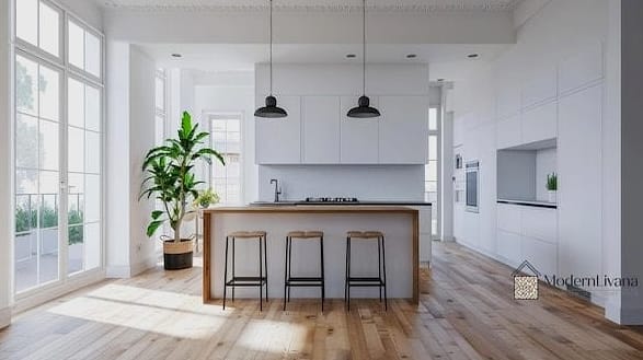 Install Open Shelving in One Spot