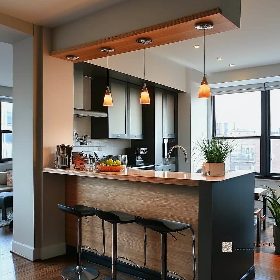 Install Open Shelving in One Small Section