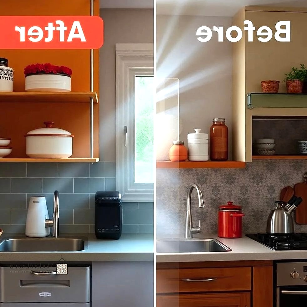 Install a Peel-and-Stick Backsplash