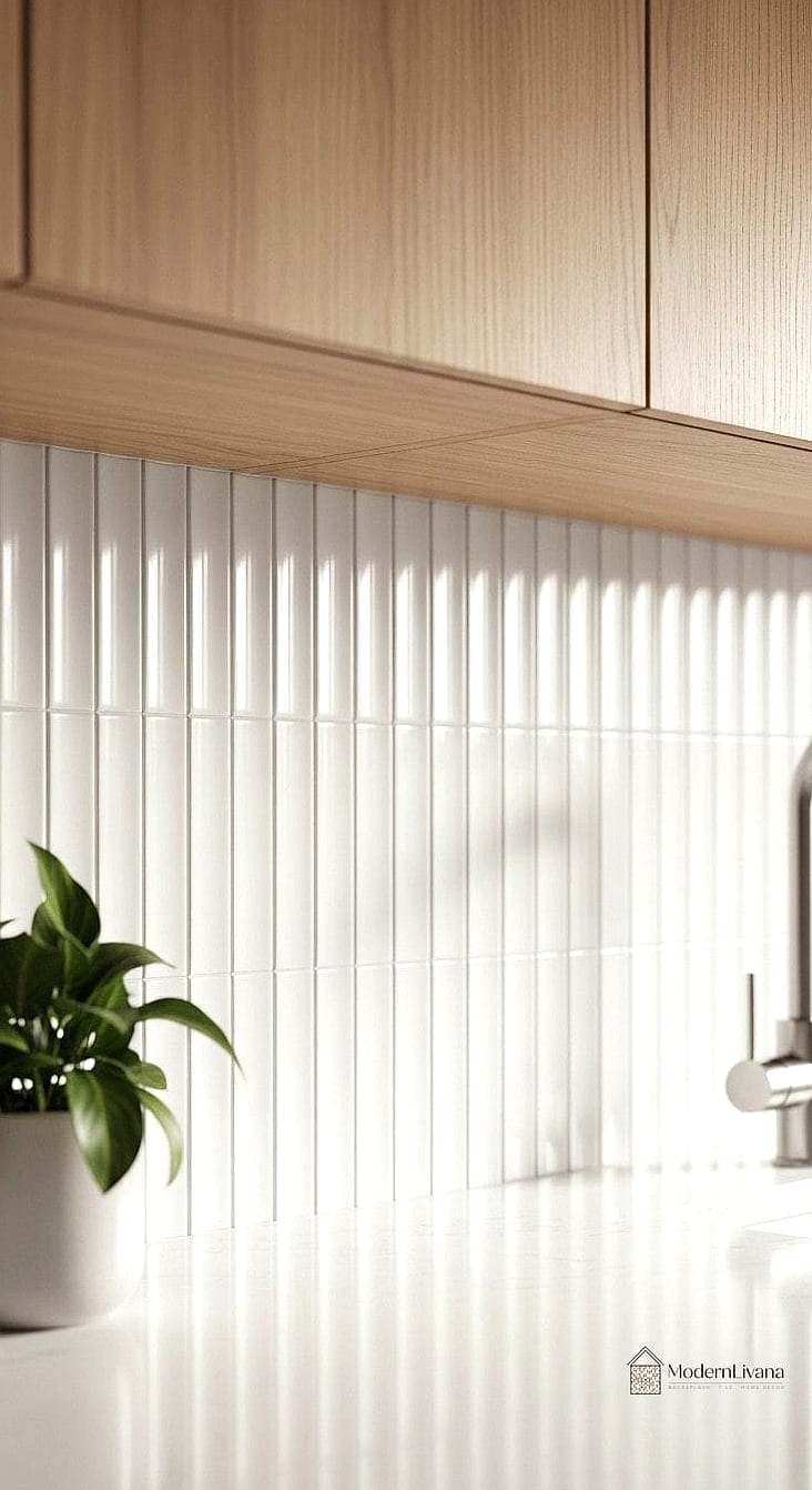 Install a Vertical Tile Backsplash