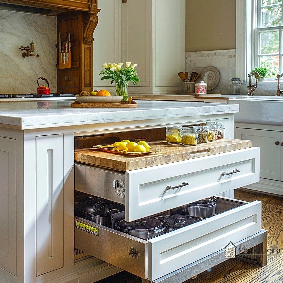 27 Kitchen Island Ideas for Every Home Style and Budget 25 Island with a Built-In Prep Sink