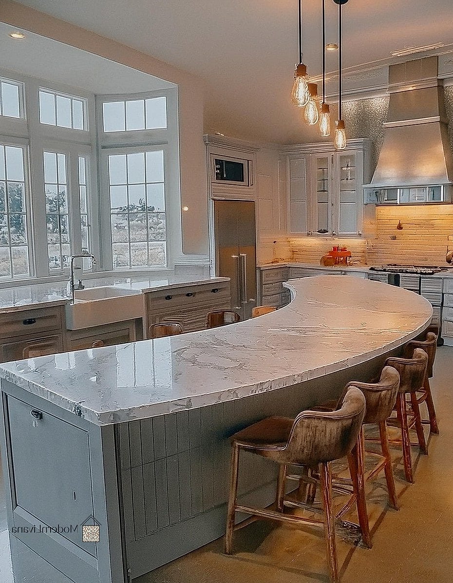 Islands With Built-In Wine Storage