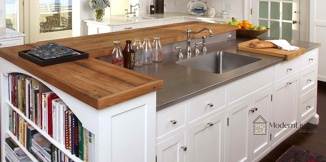 Islands With a Raised Bar Ledge