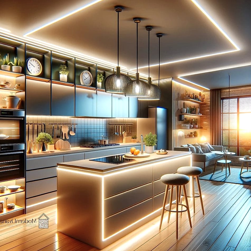 25 Kitchen Layout Ideas Functional Layouts Ideas That Look Expensive But Aren't 18 Layered Lighting Layout