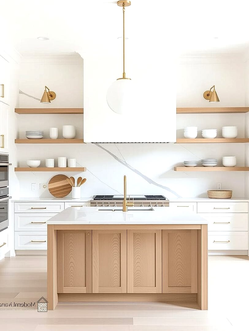 Layer in Warm Wood Tones