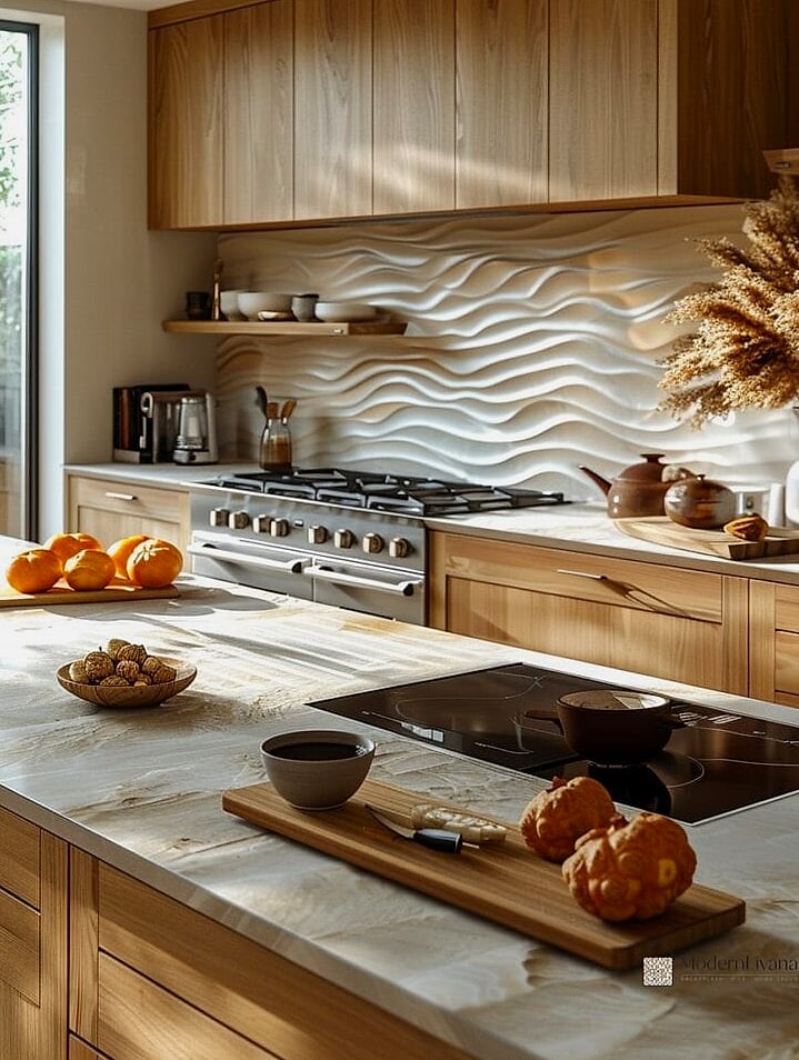 Light Oak Wood Panels