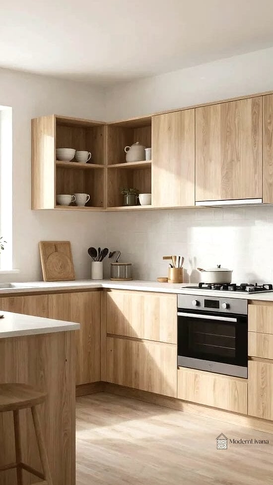 Light Oak Flooring Throughout