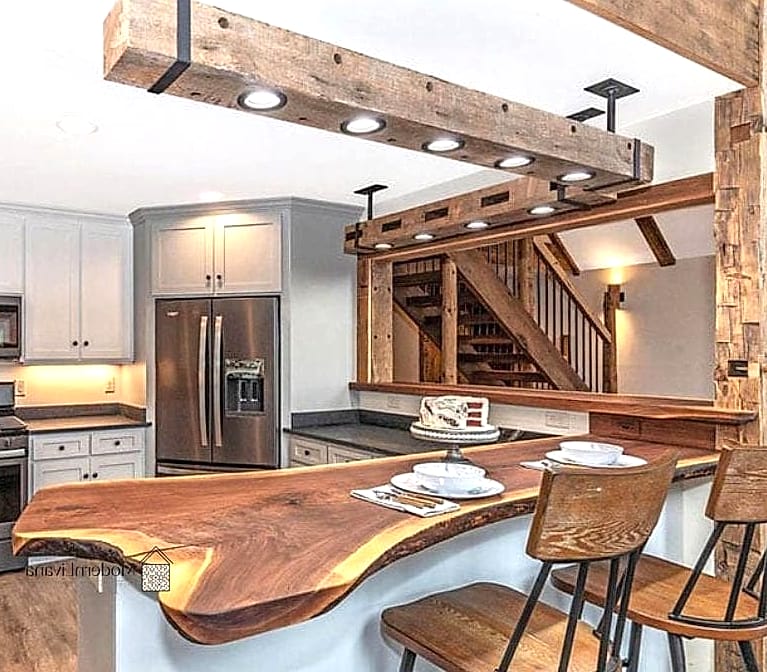 Live Edge Wood Shelving or Island Top