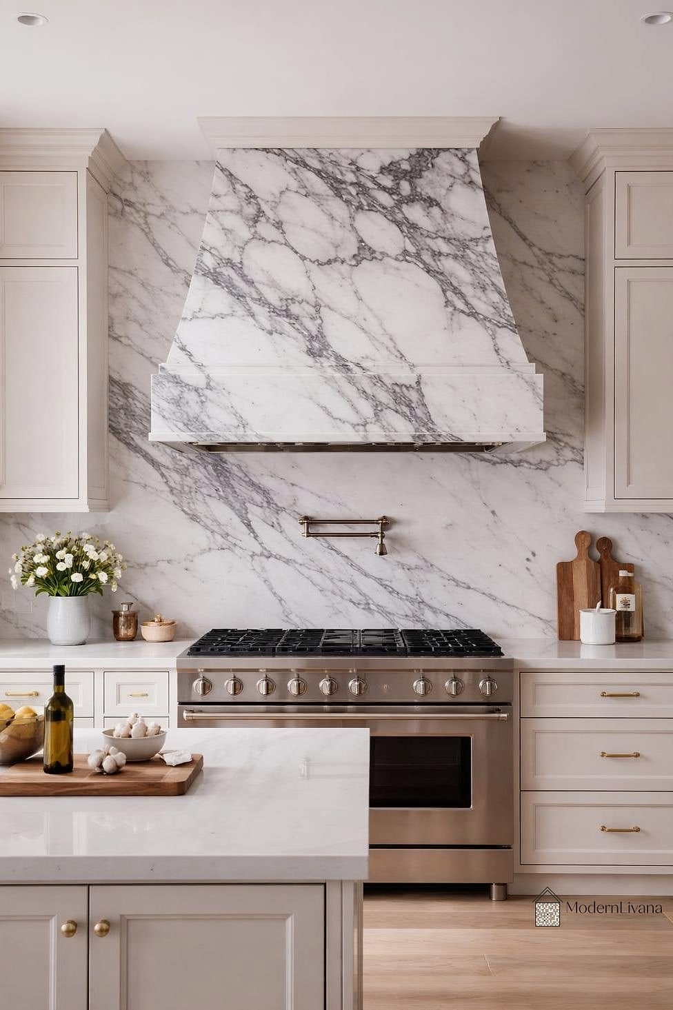 Marble Hood Surround