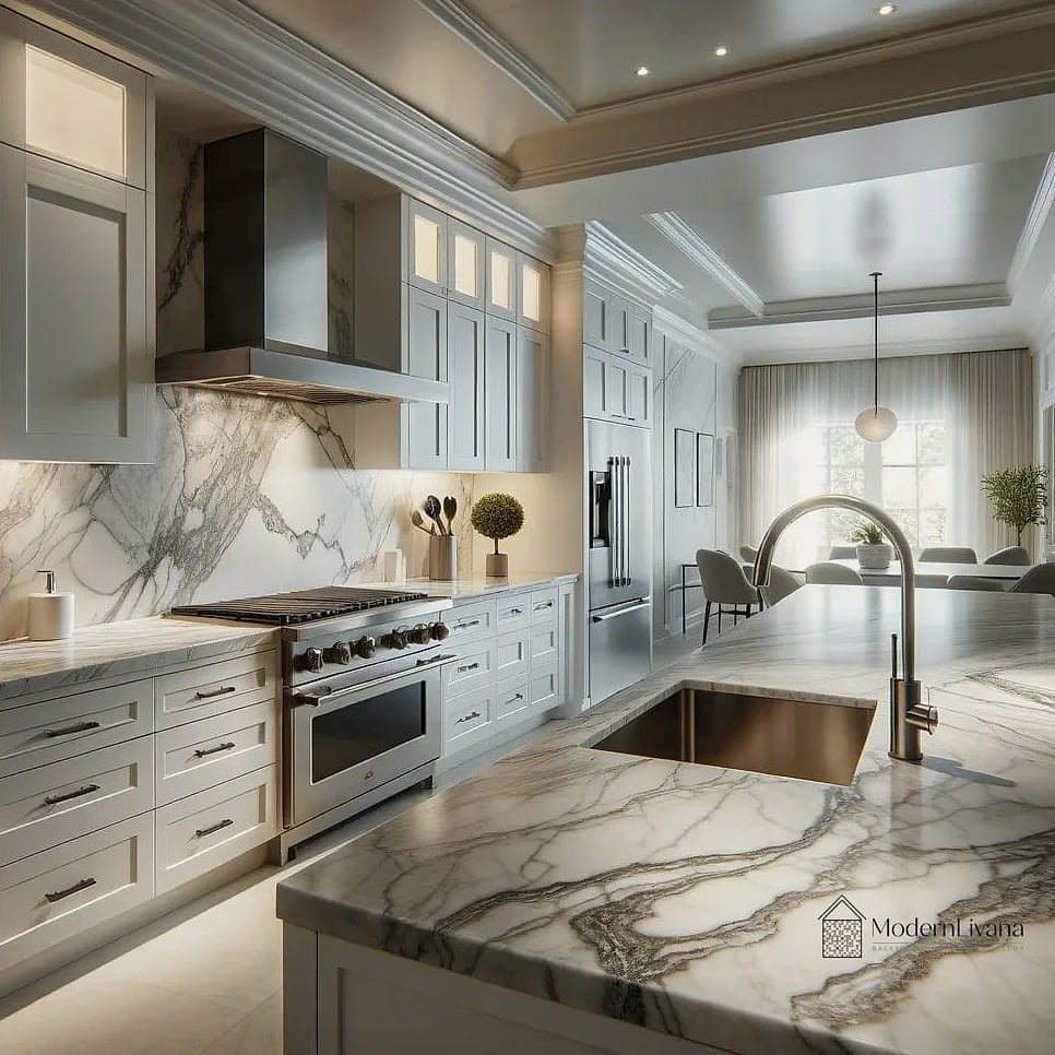 Marble Look Countertops