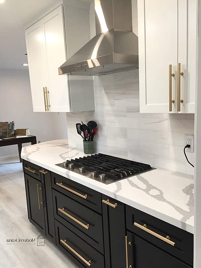 Matte Black Faucets Against White