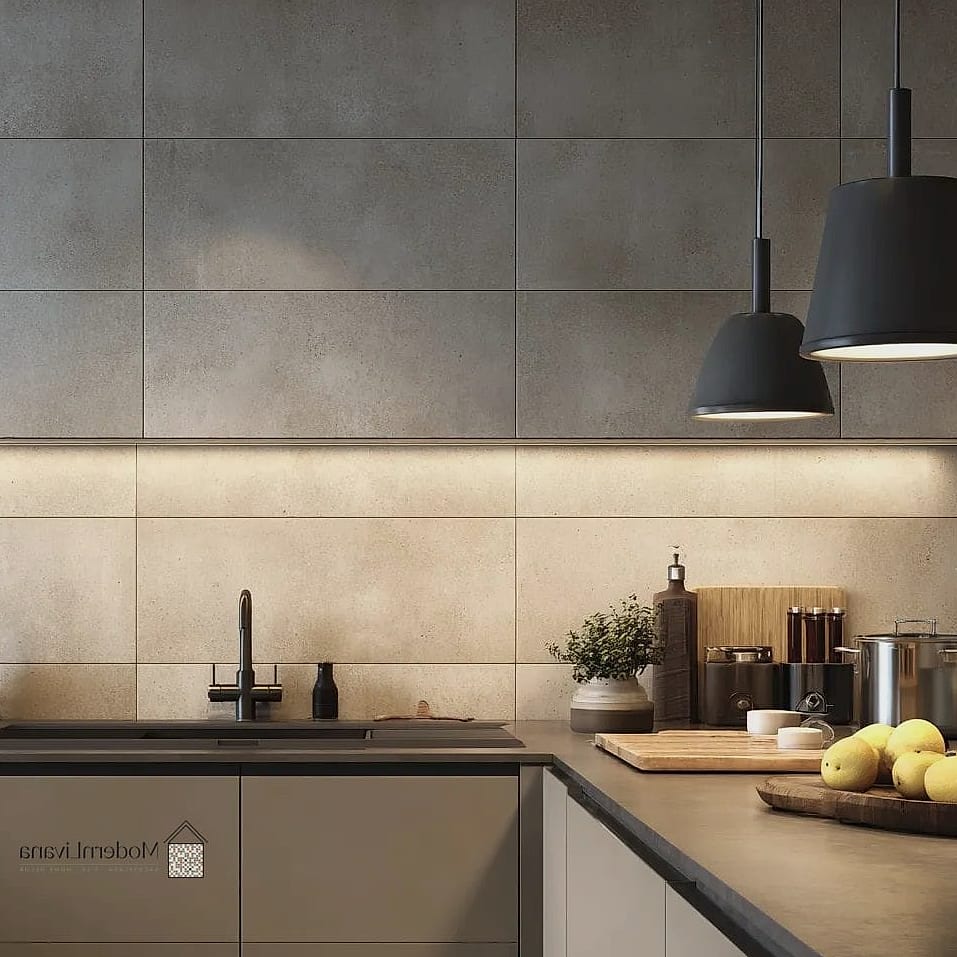 Matte Finish for a Moody Kitchen