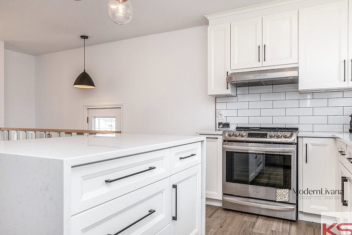 Matte White Cabinets
