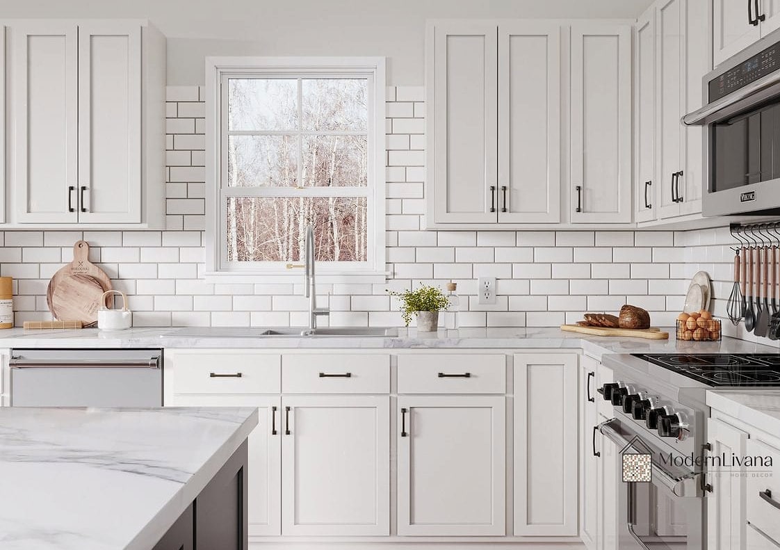 Matte White Cabinetry