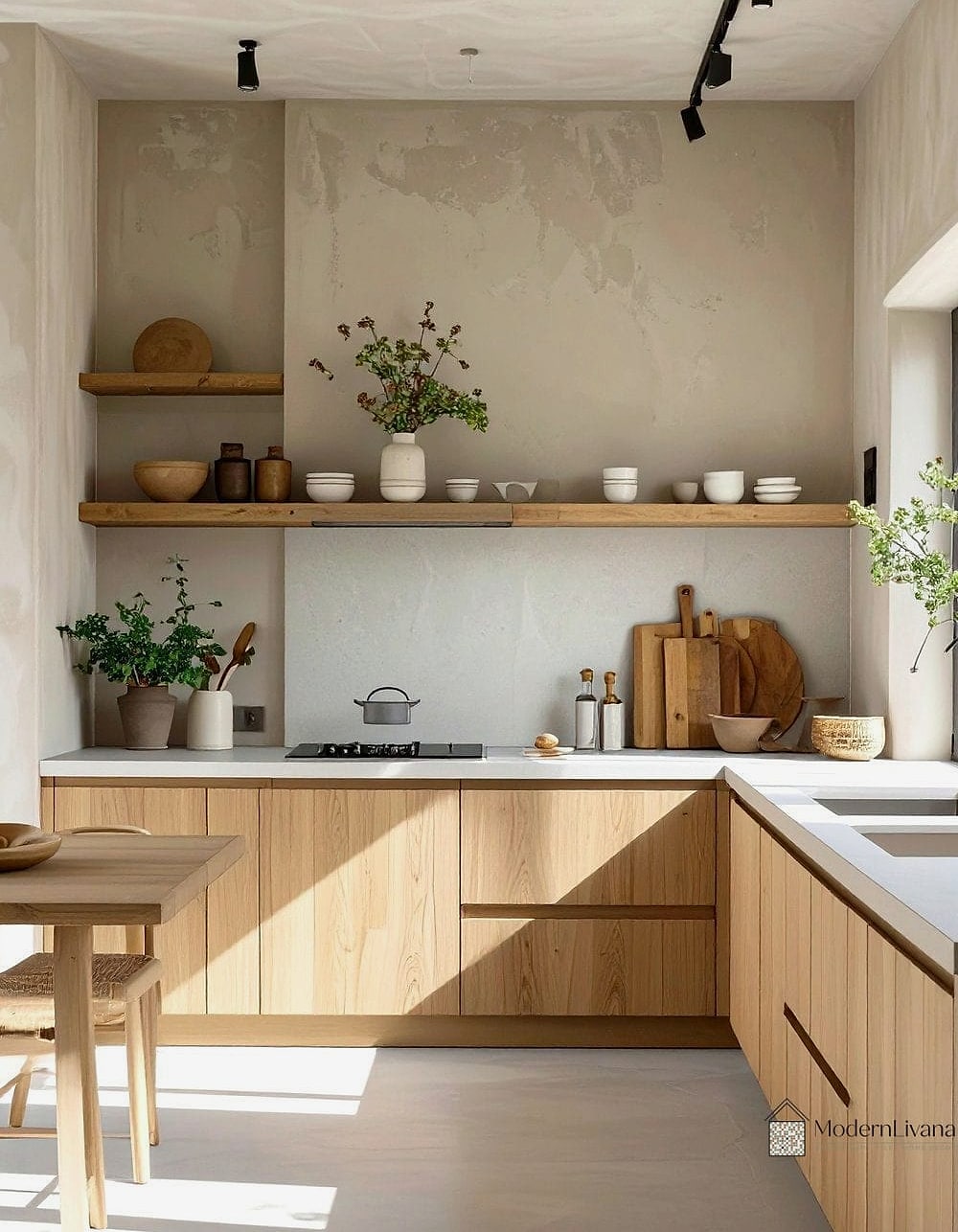 Minimalist Plaster Finish