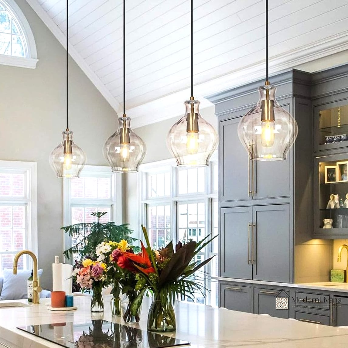 23 Pendant Lights for Kitchen Ideas That Will Change How You See Your Home 9 Mini Pendant Clusters