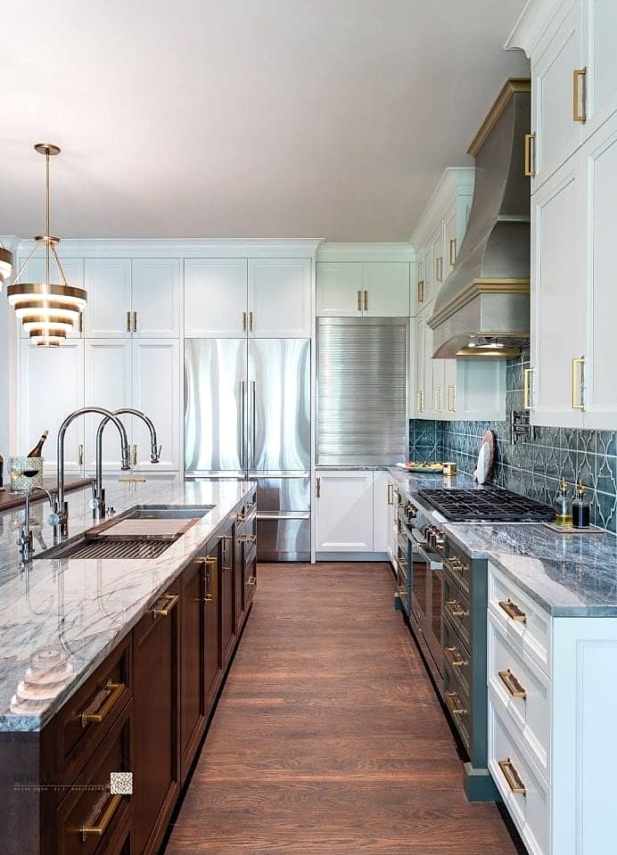 Mixed Metal Fixtures