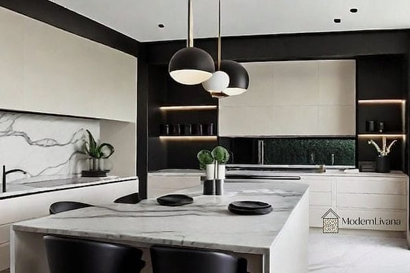 22 Luxury Modern Kitchen Ideas That Prove This Trend Is Here to Stay 17 Monochromatic Color Schemes