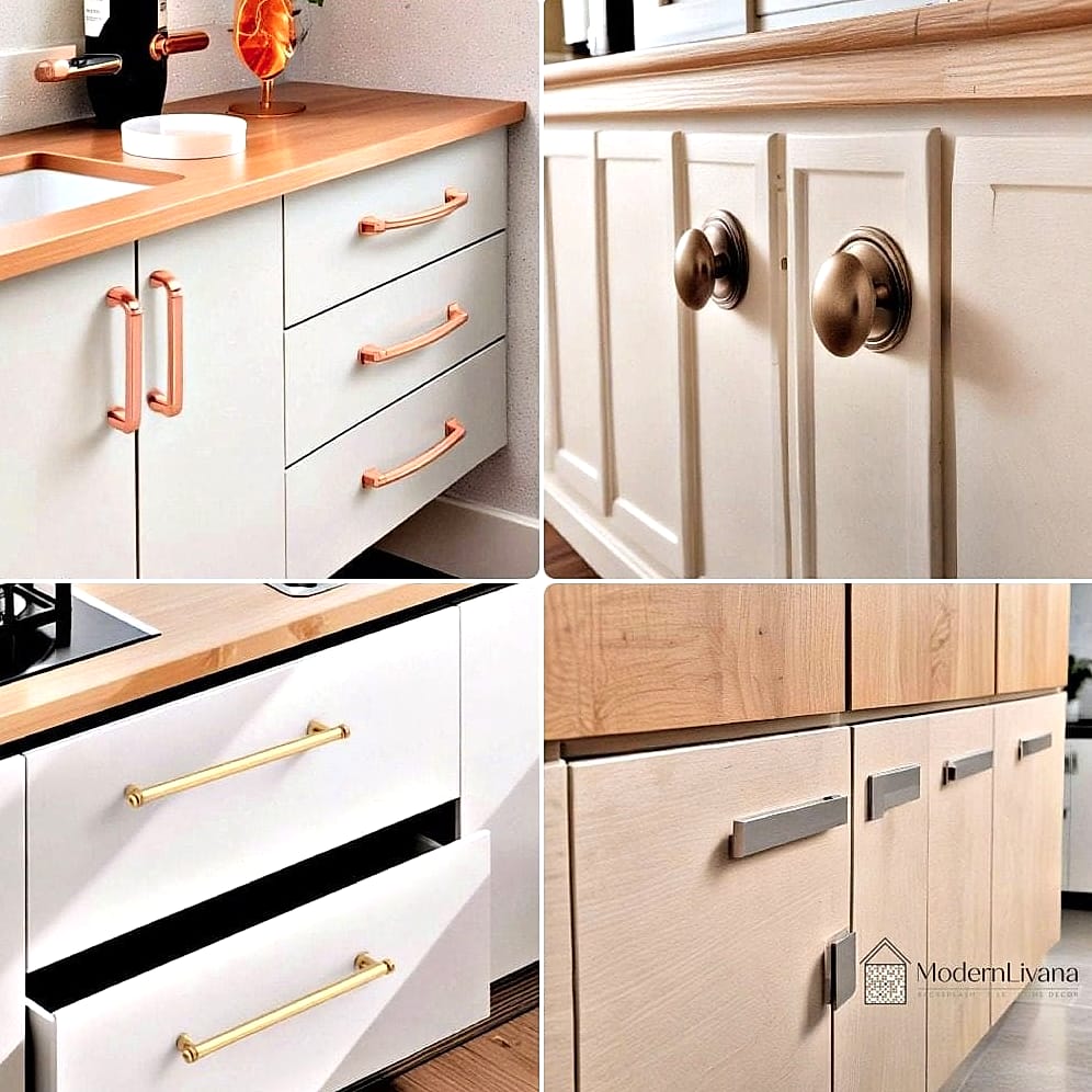 29 Kitchen Cabinet Ideas for Every Home Style and Budget 27 New Hardware on Existing Cabinets