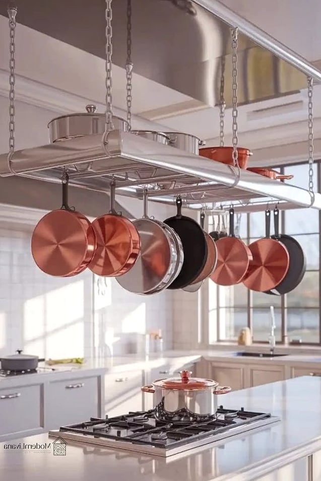 Overhead Pot Racks