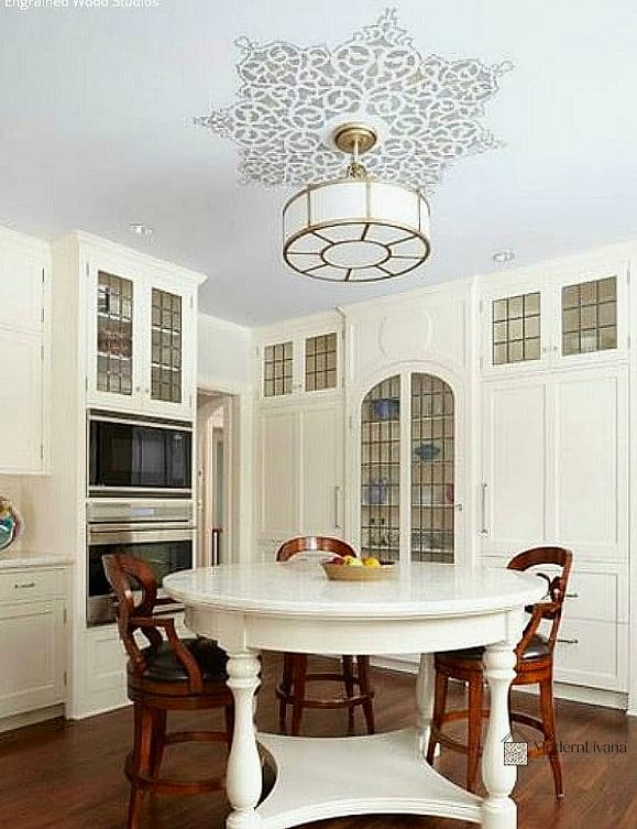 Painted Ceiling Medallion