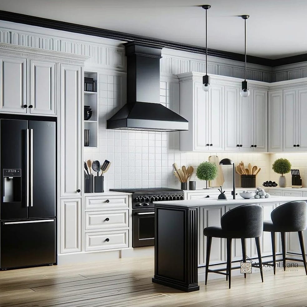Pair It with Warm White Cabinets