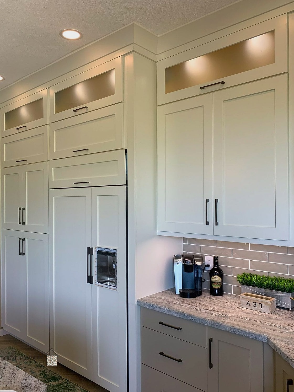 26 White Cabinets Ideas That Look Expensive But Aren't 21 Paneled Appliance Fronts