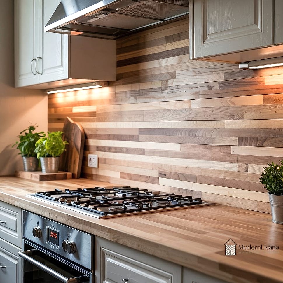 Peel-and-Stick Backsplash