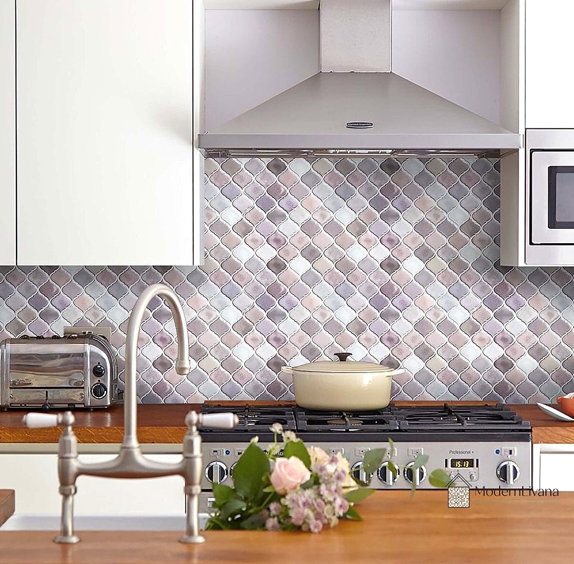 29 Best Backsplash Ideas for Every Home Style and Budget 8 Peel-and-Stick Tile