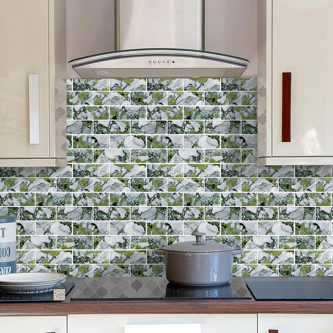 Peel-and-Stick Tile Backsplash