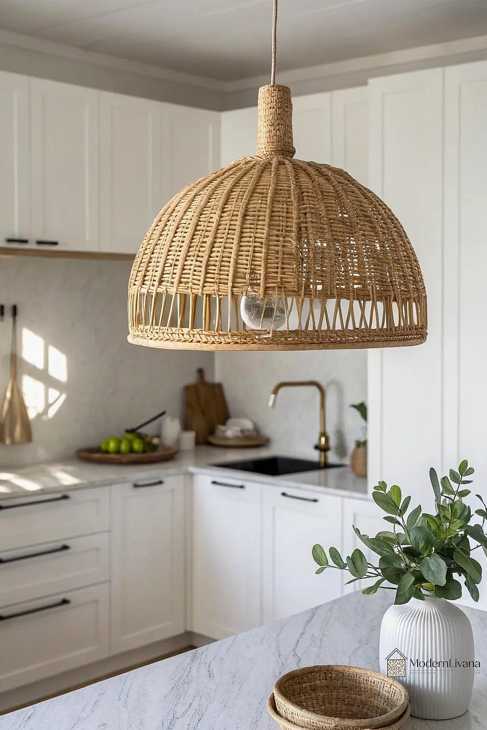 25 Kitchen Peninsula Ideas Stylish Functional Peninsula Ideas Perfect for Any Budget 26 Peninsula with Statement Pendant and Bold Backsplash