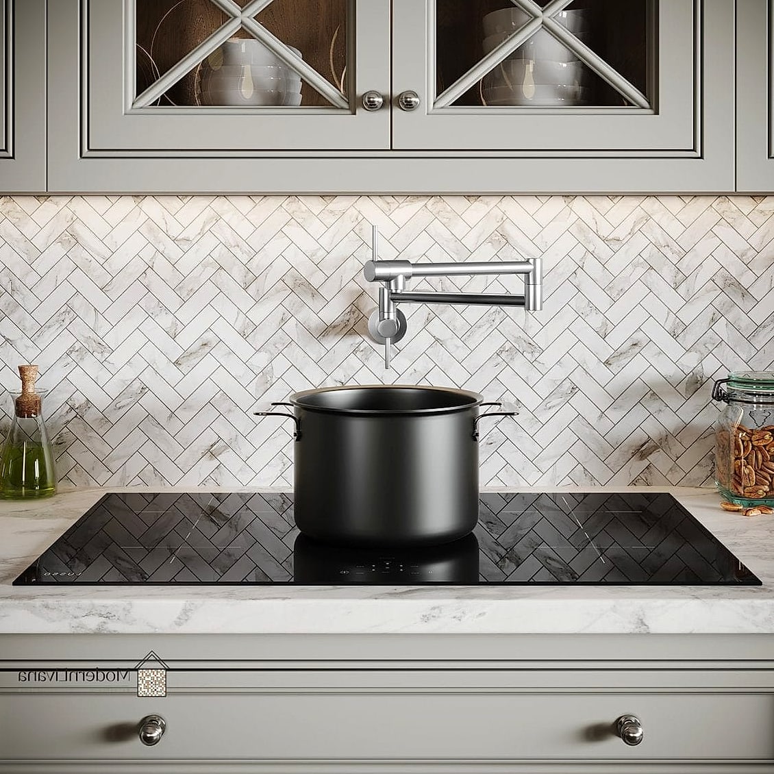 22 Modern Kitchen Ideas Worth Bookmarking Before You Renovate 18 Pot Filler Faucets