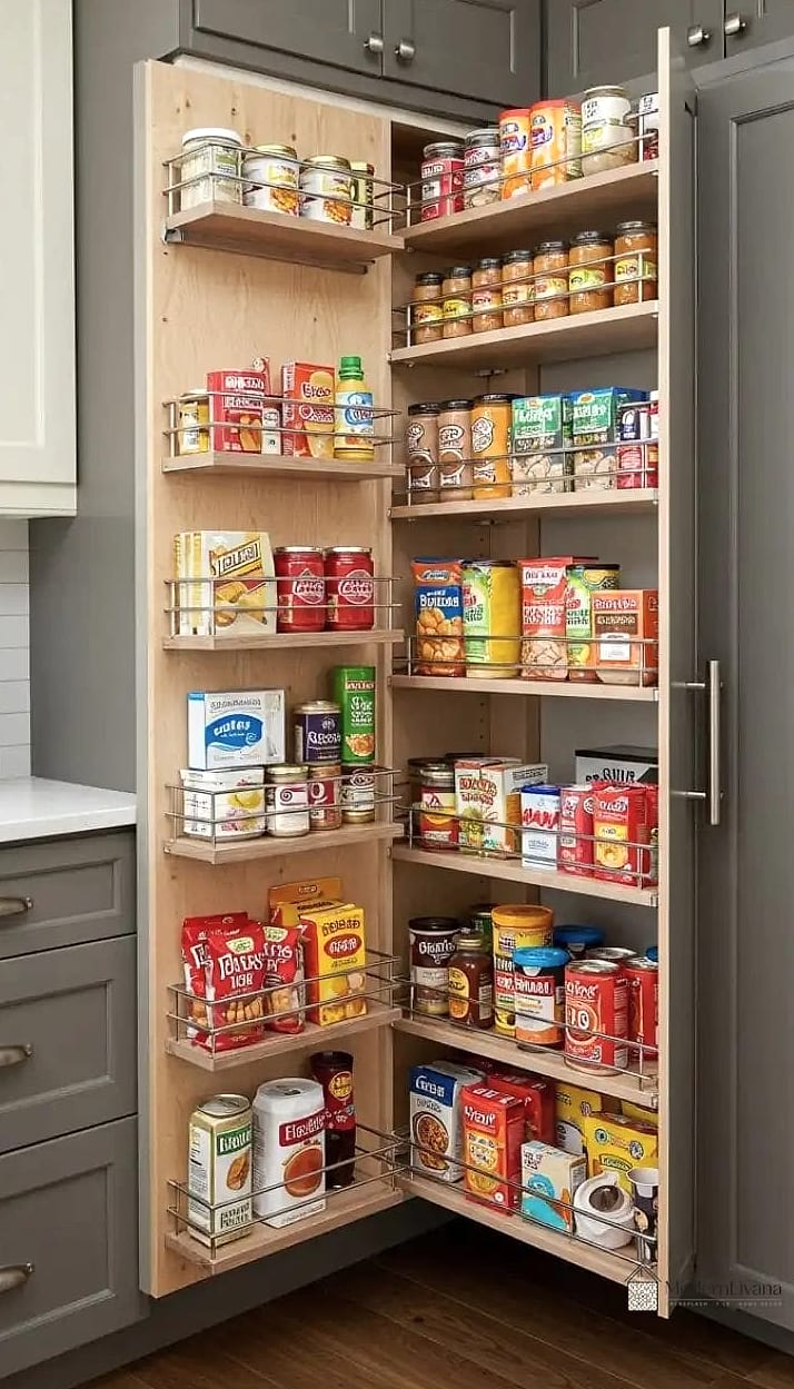 Pull-Out Pantry Shelves