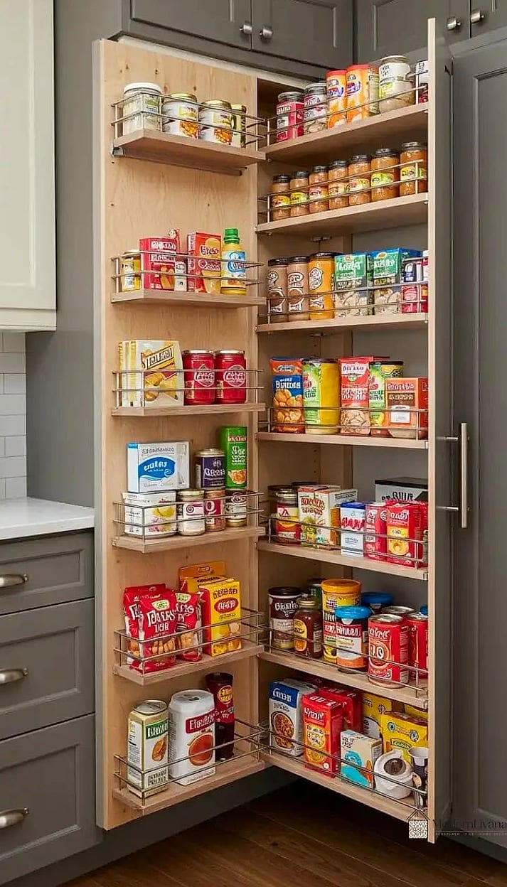 Pull-Out Pantry Shelves
