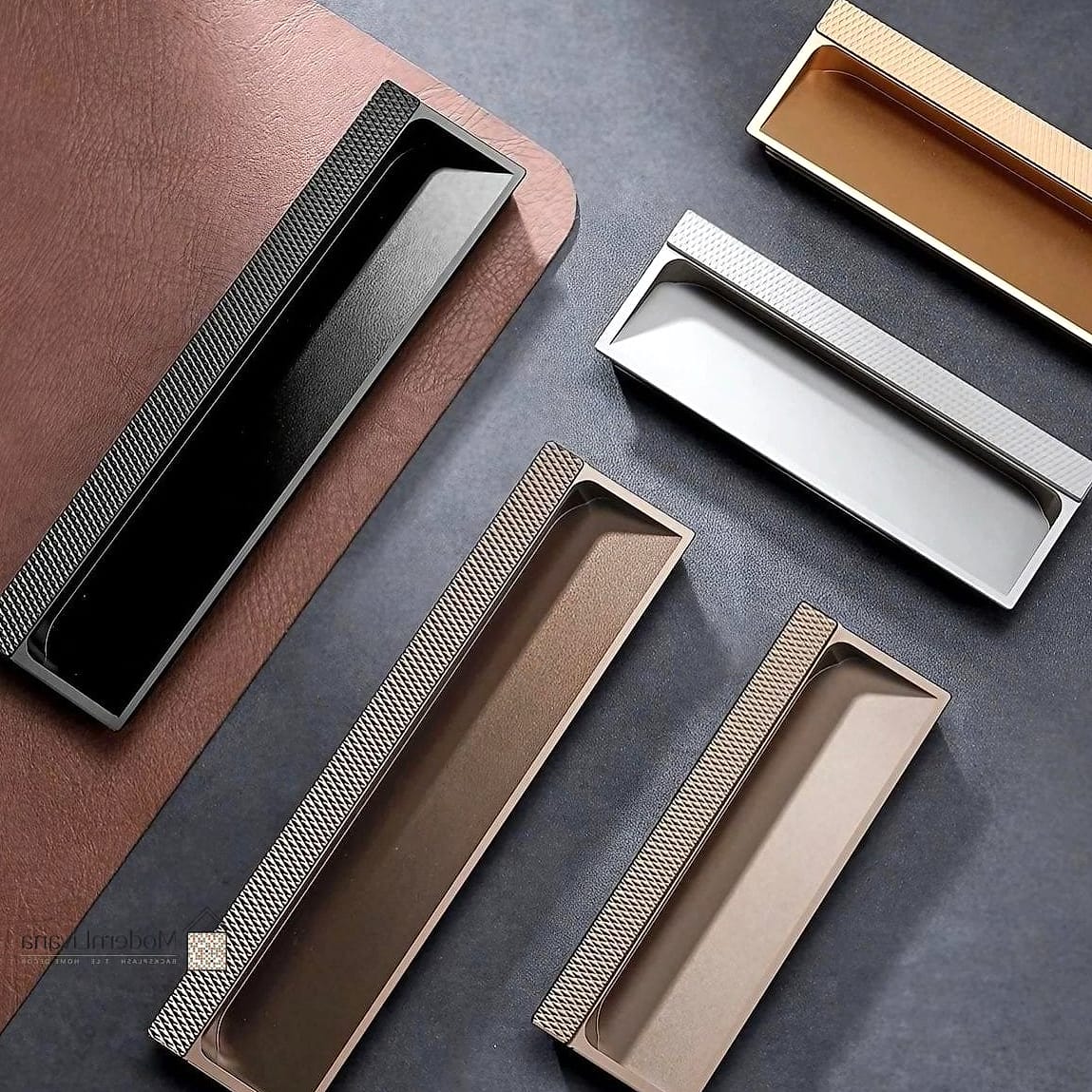 Recessed Pulls for Ultra-Modern Cabinets