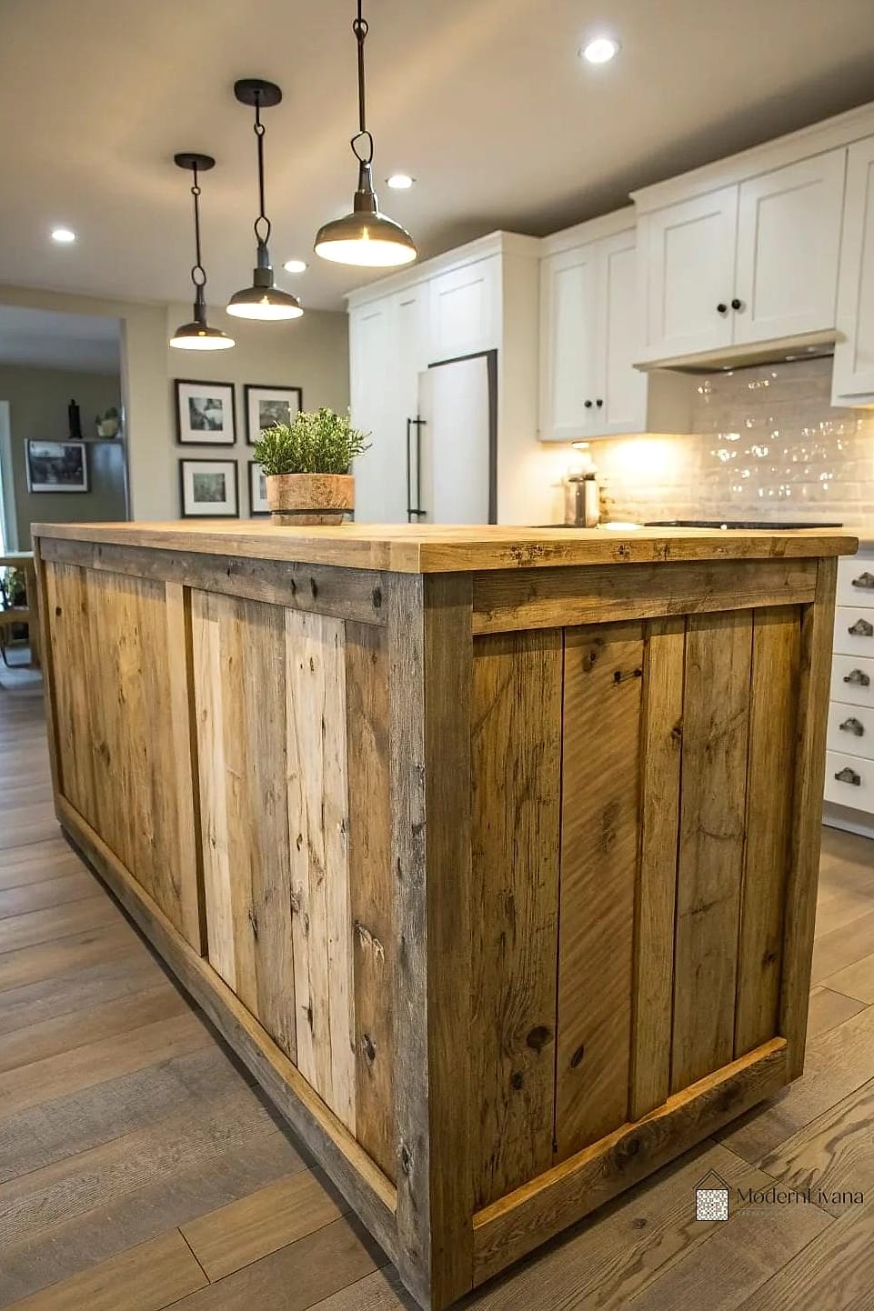 Reclaimed Wood Islands
