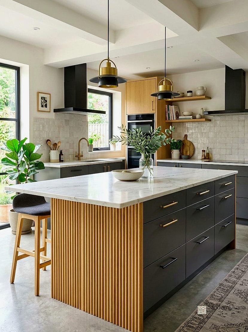 Reeded or Fluted Cabinet Fronts