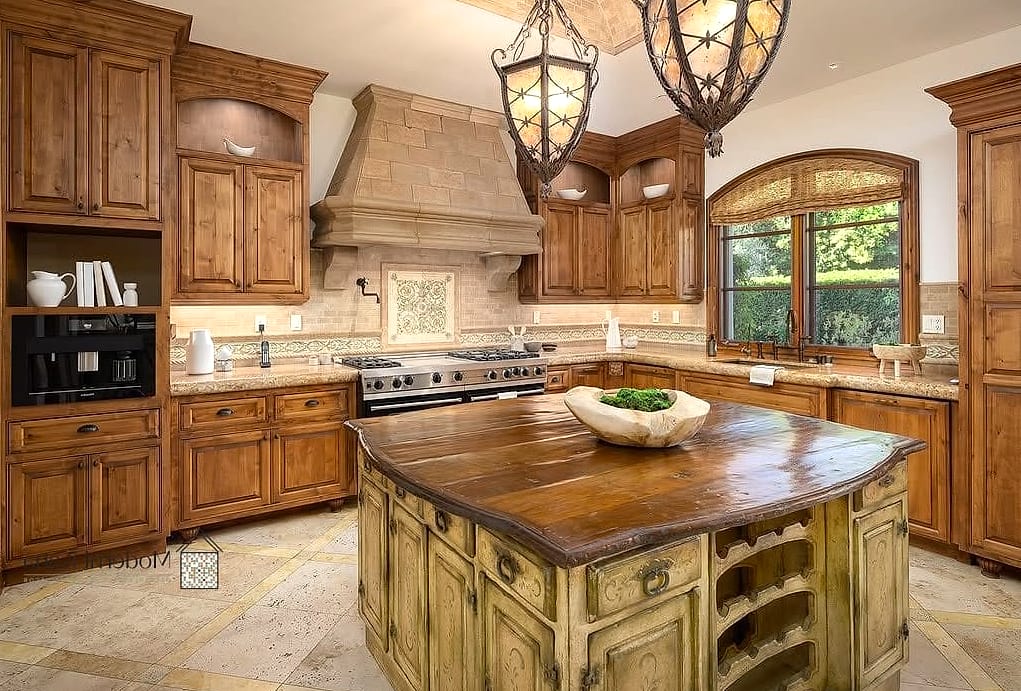 Rich Wood Cabinetry in Deep Tones