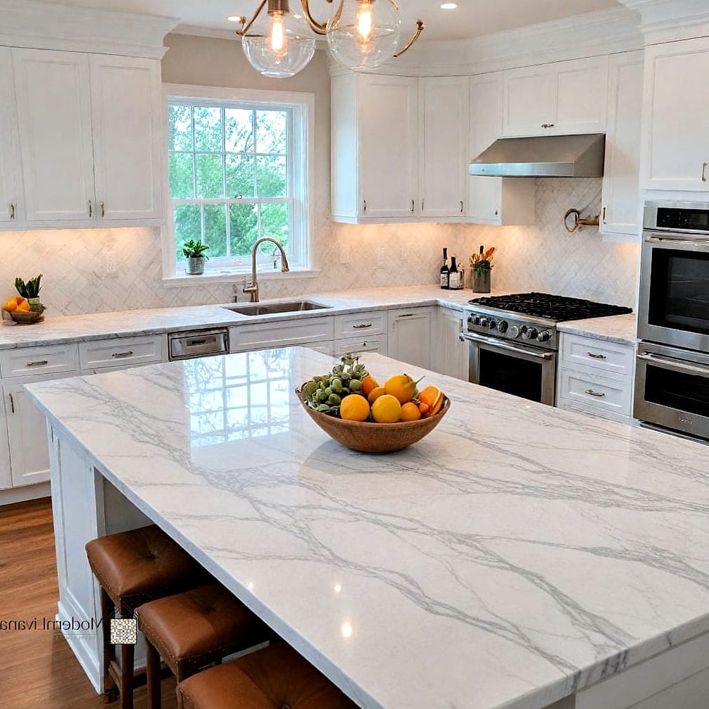 Rounded Marble Countertop Edges