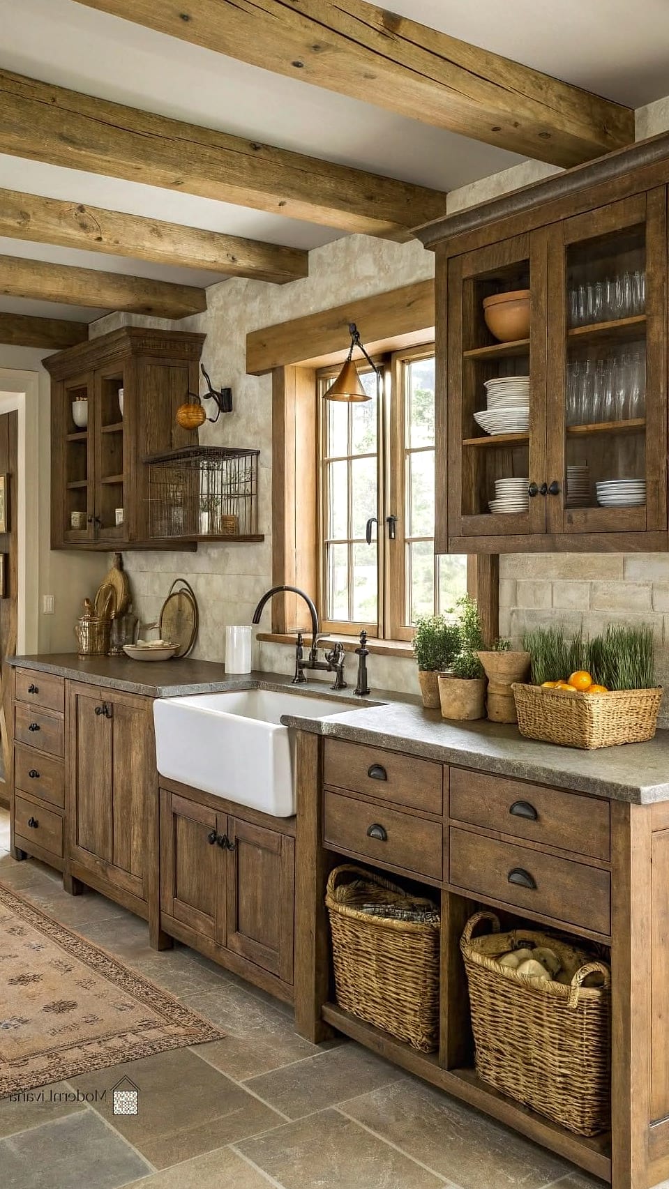 Rustic Brown Barn Doors