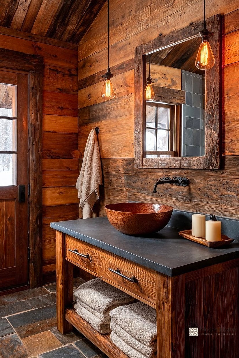 Rustic Reclaimed Wood Shiplap