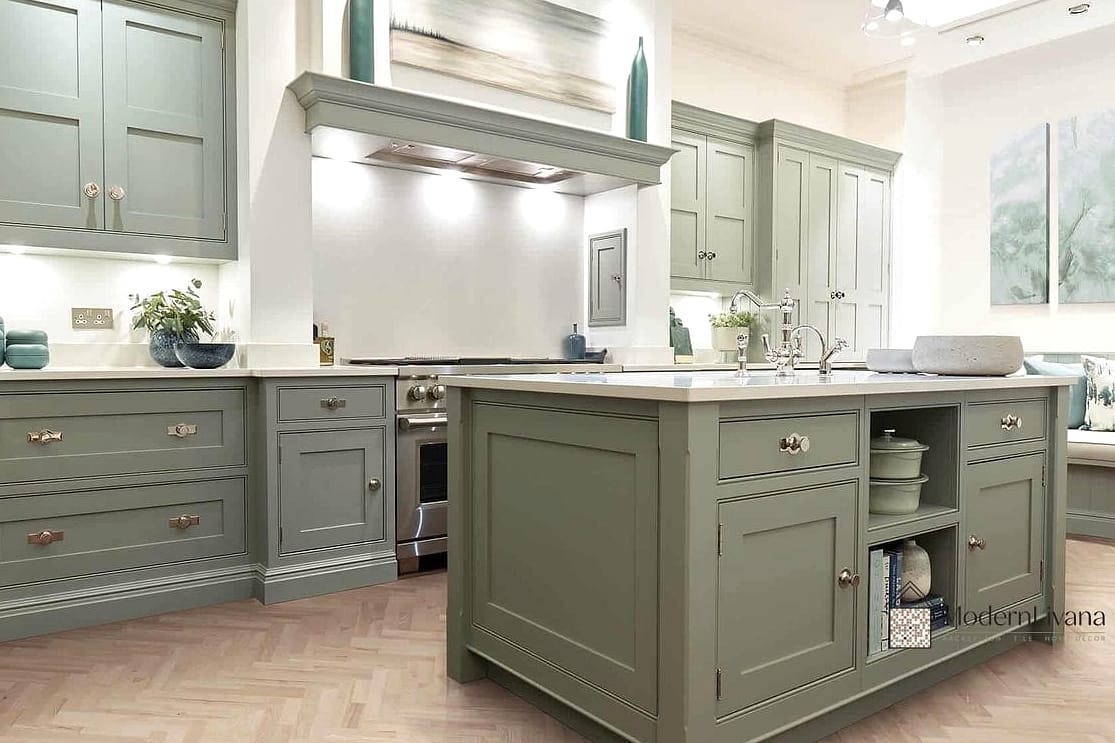 25 Shaker Kitchen Ideas for Every Home Style and Budget 4 Sage Green Shaker Cabinets
